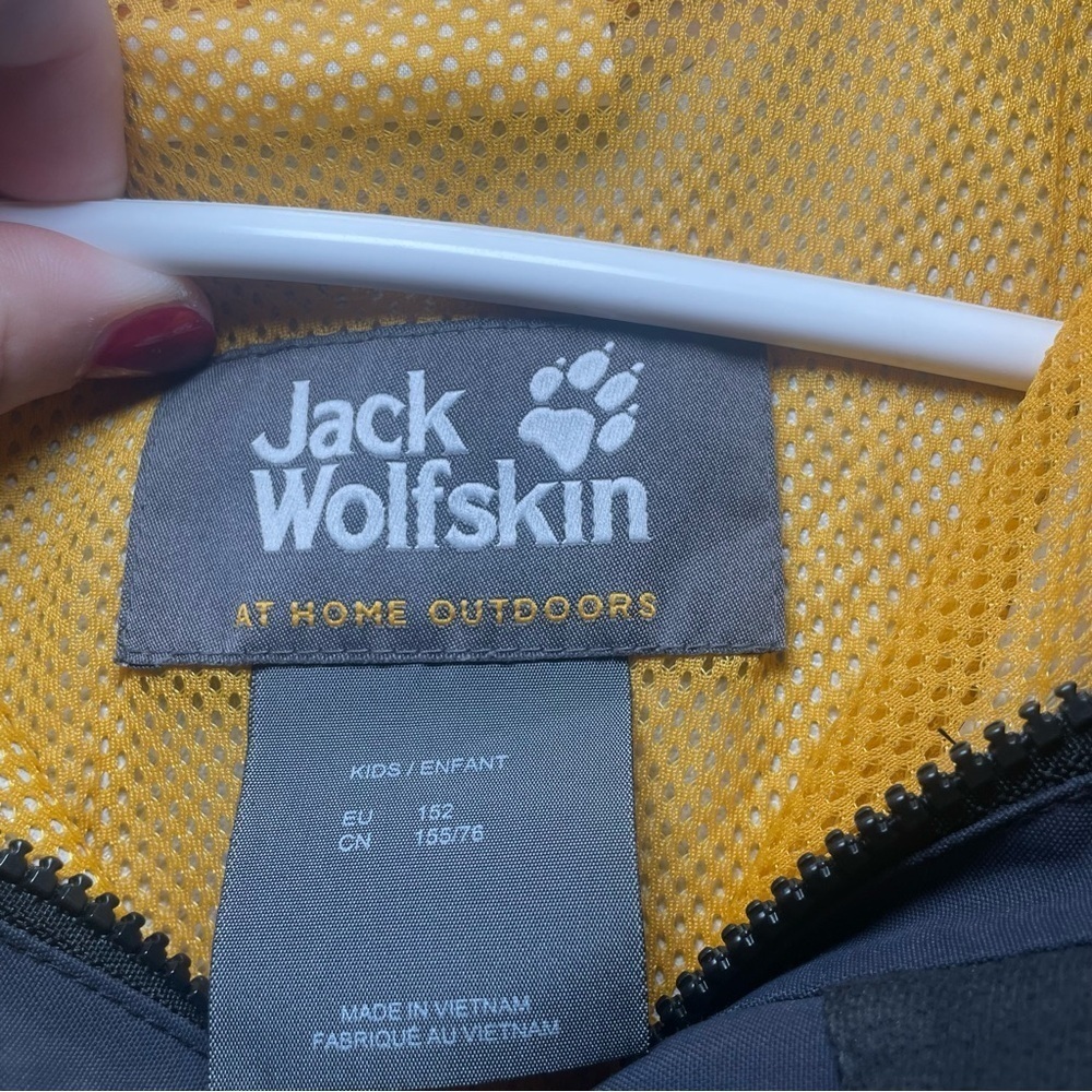 Kids JACK WOLFSKIN Iceland 3 in 1 Jacket Fleece Liner 152 Age 11 - 12 Waterproof - Picture 3 of 8